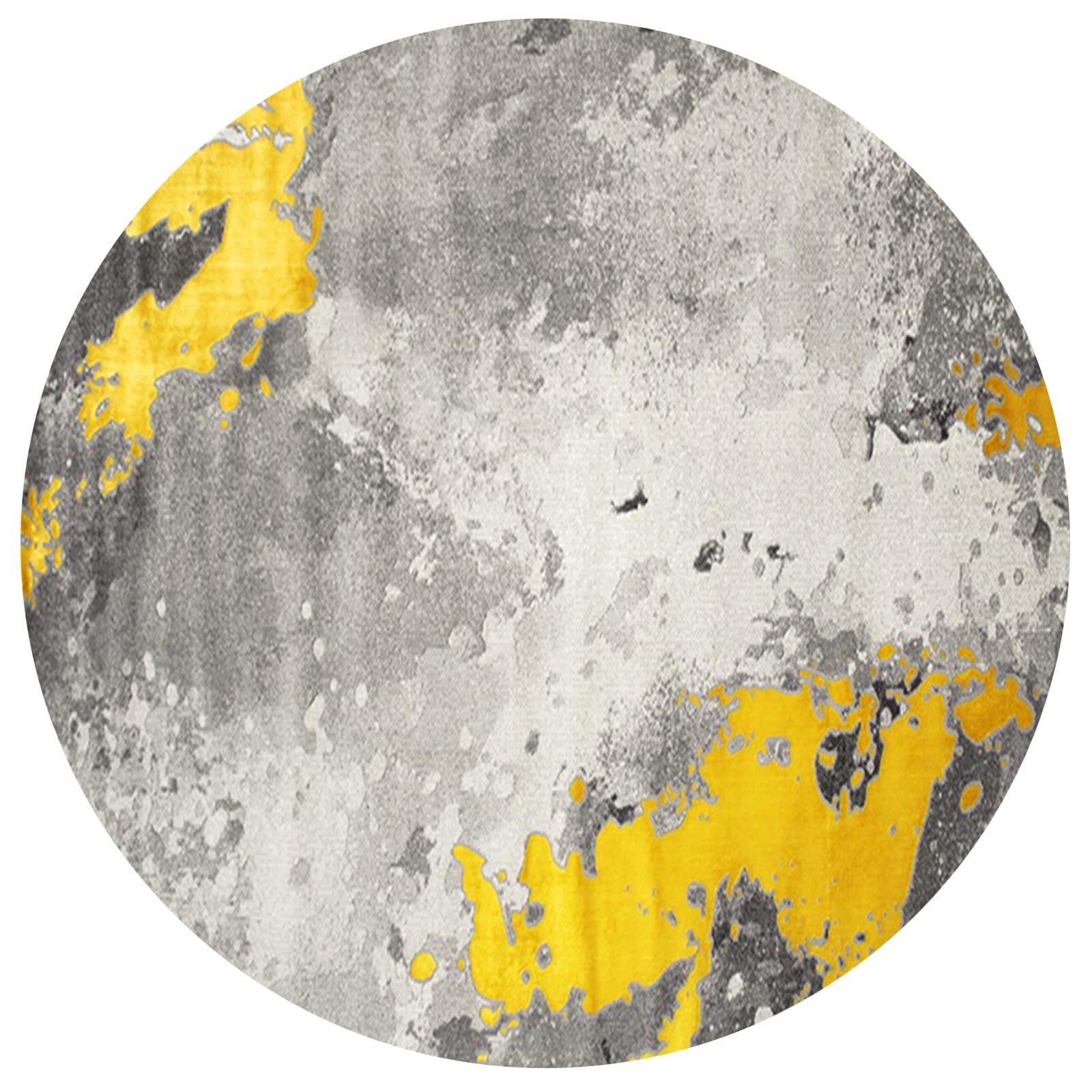 Tapis rond de 160 cm de diamètre pour salle à manger et salon