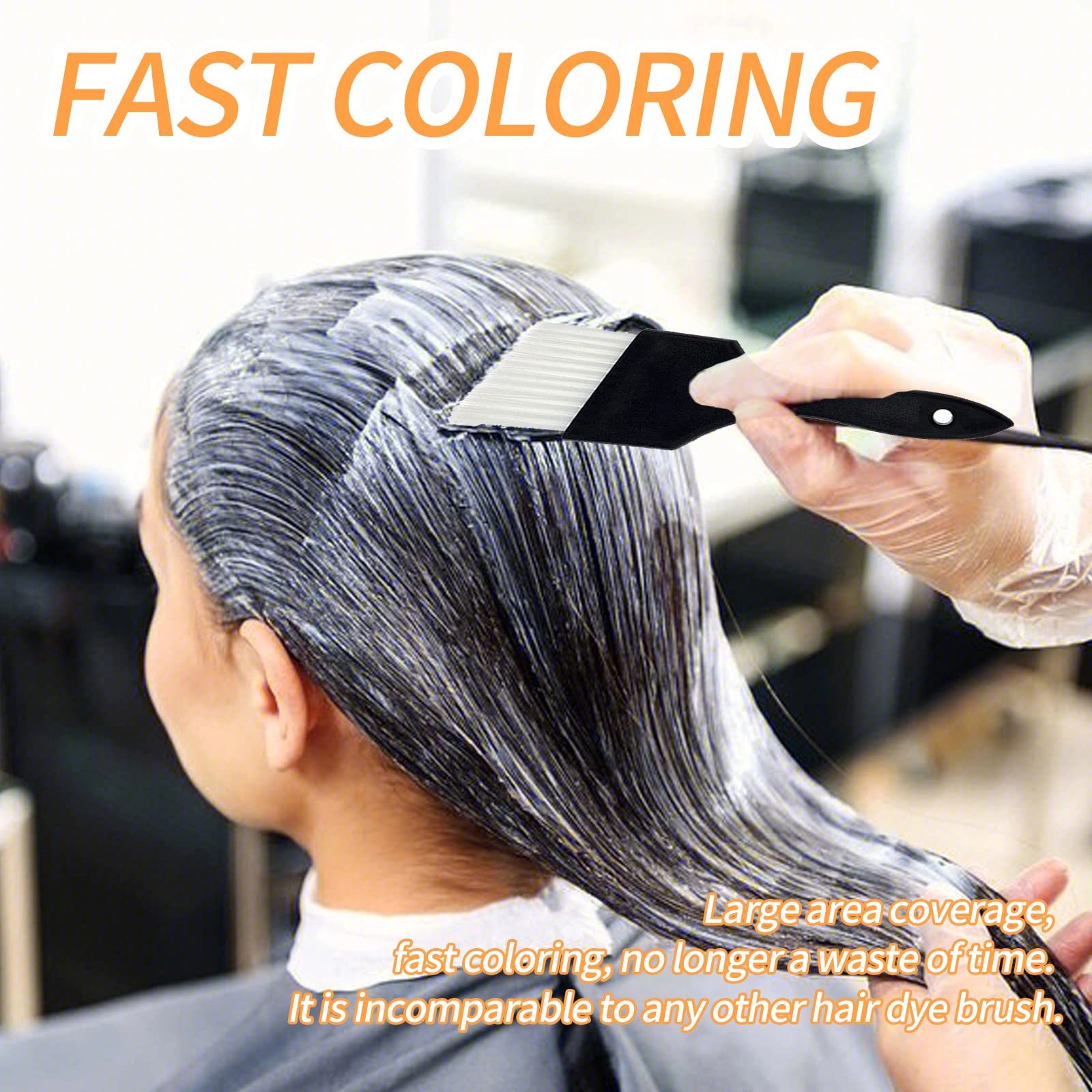 2 pack Hair Coloring Brush Set -Hair Dye Brush with Color Bowl and Brushes - Hair Color Application Kit for Salon and Home Use, Professional Hair Stylist Tools 4