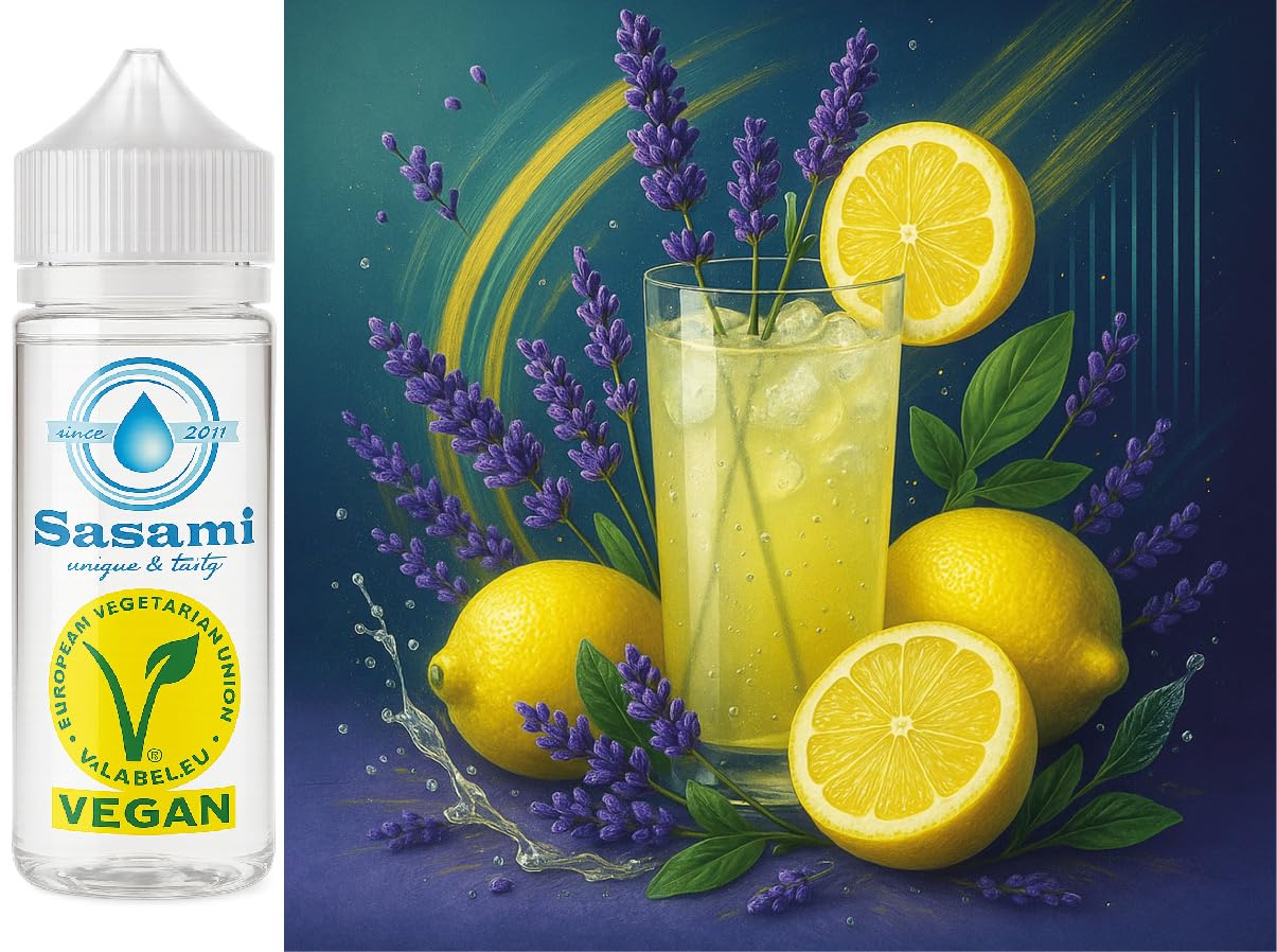 Lavender Lemonade - lawendowa lemoniada Aromat Koncentrat - wegański - Sasami - 100ml