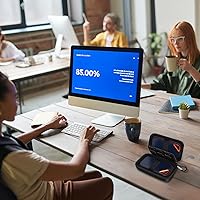 Vista 9 de Estuche compatible con SanDisk Extreme Pro/para SSD portátil SanDisk 1TB 2TB 4TB 500GB/ para unidad de estado sólido externa Crucial X10 X9, bolsa