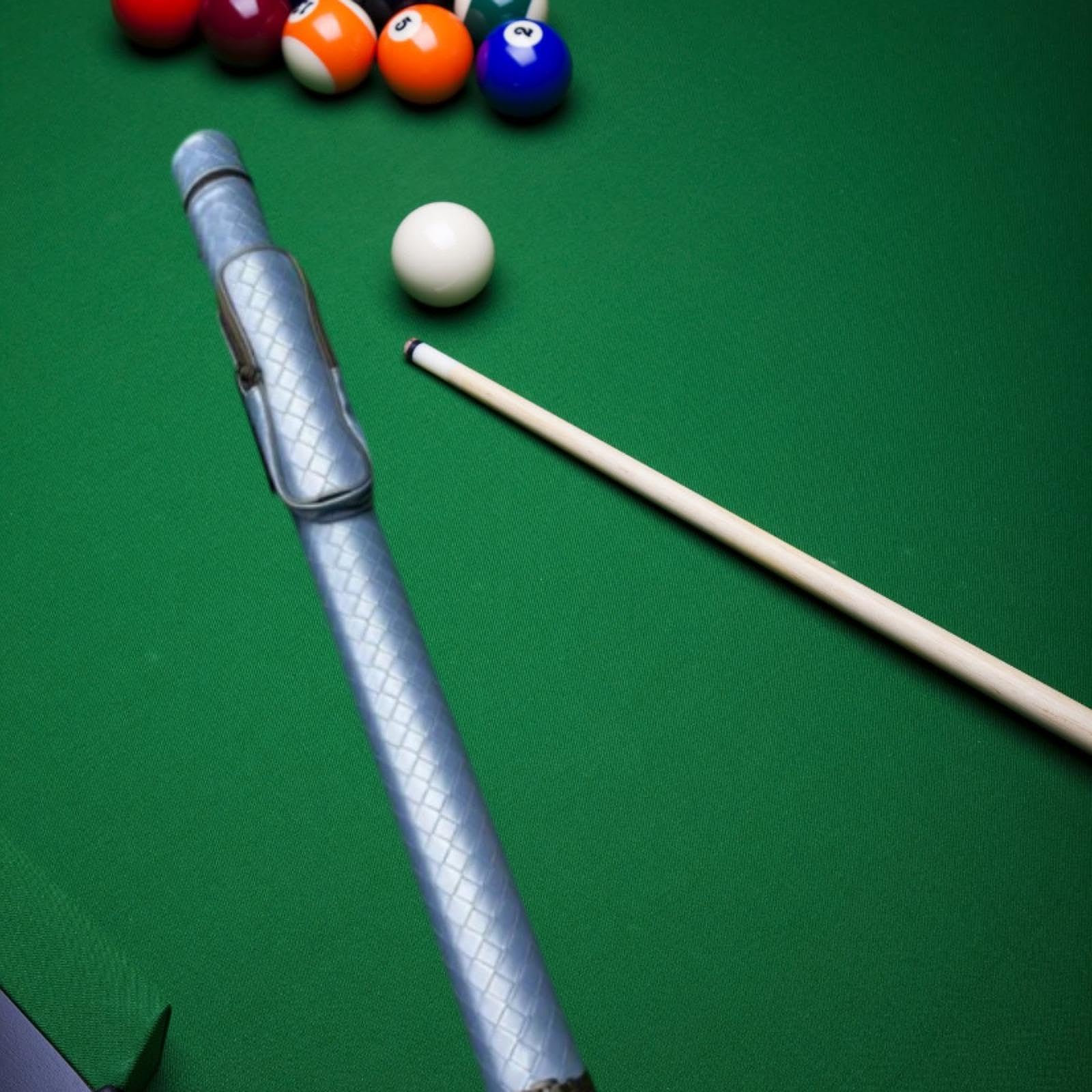 Amagogo Piscina Cue Cue Billiard Billiard Piscina Cue Carrying Borse Organizzatore per Esterni Outdoor Pole Billiard Pole Caricamento Borsa, Blu