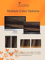 Vista 9 de DOORES Extensiones de cabello de cabello humano real, marrón oscuro a marrón castaño, 10 pulgadas, 20g, 10 piezas, extensiones de cabello con cinta