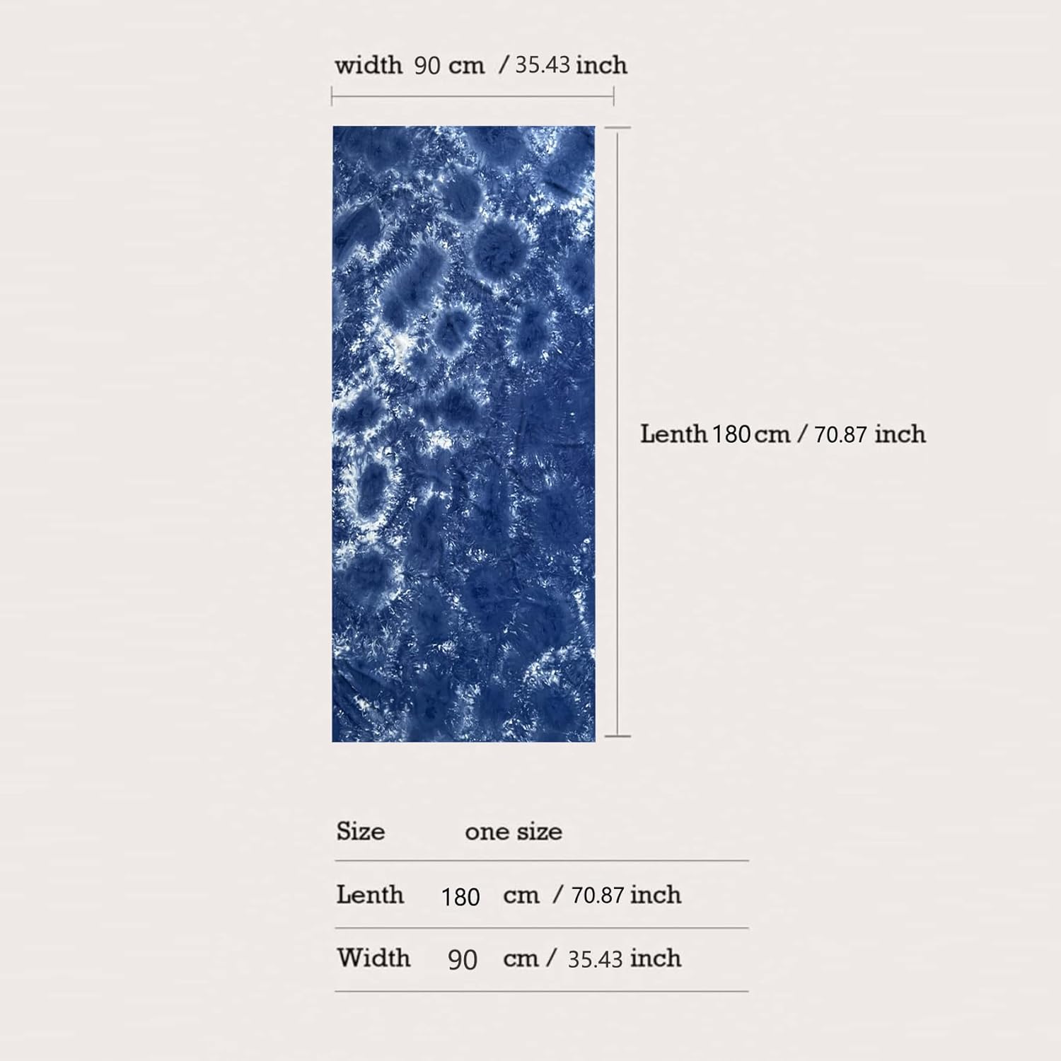 Tie Dye Printed Hijab Soft Premium Viscose Cotton Modal Scarf Muslim Turban Abaya Accesorries Women Elegant Shawl - Image 8