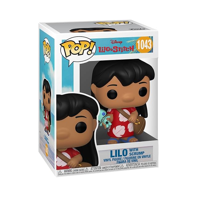 Funko Pop! Disney: Lilo & Stitch - Lilo with Scrump