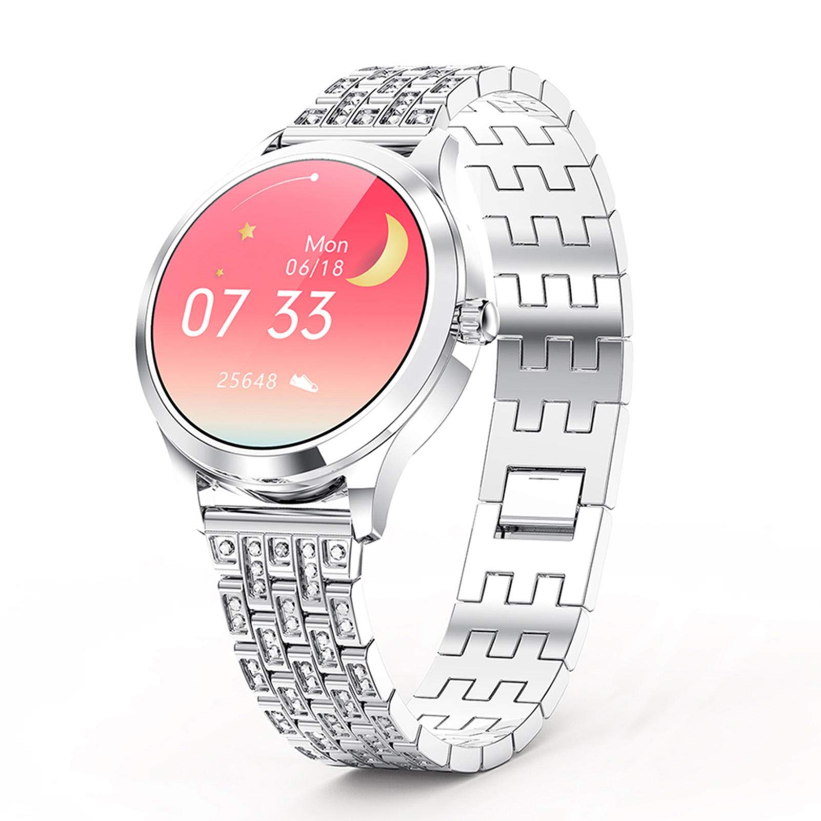Bluetooth Smartwatch for Women | Waterproof Fitness Tracker Bracelet | Activity Tracker Fitness Watch