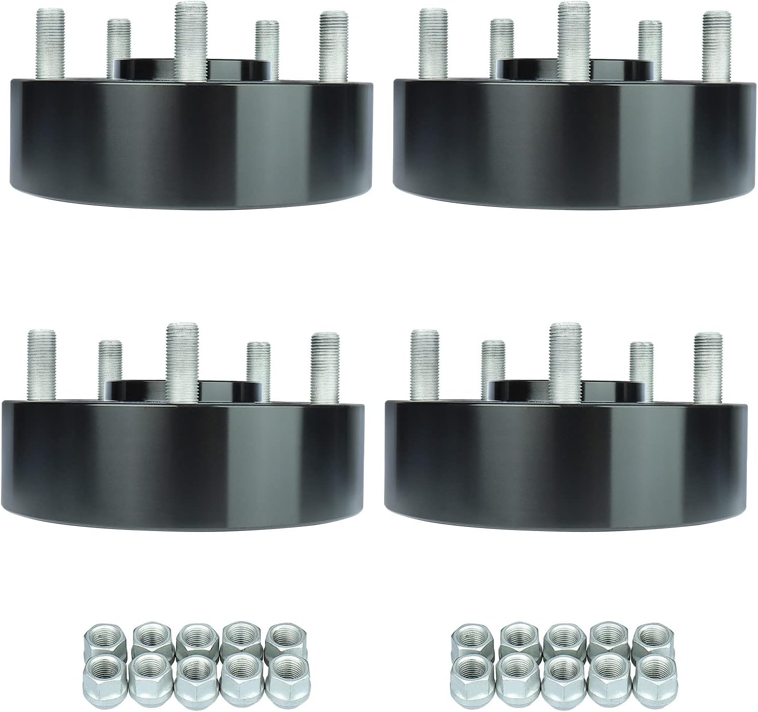 2in 5x139.7mm Hubcentric Spacers for Chrysler Aspen 2007-09,for Dodge Ram 1500 2002-10/Dakota 2005-11 /Durango 2004-09, for Ram 1500 2011-13 (77.8mm Bore, 9/16-18 Studs) 5x5.5 to 5x5.5