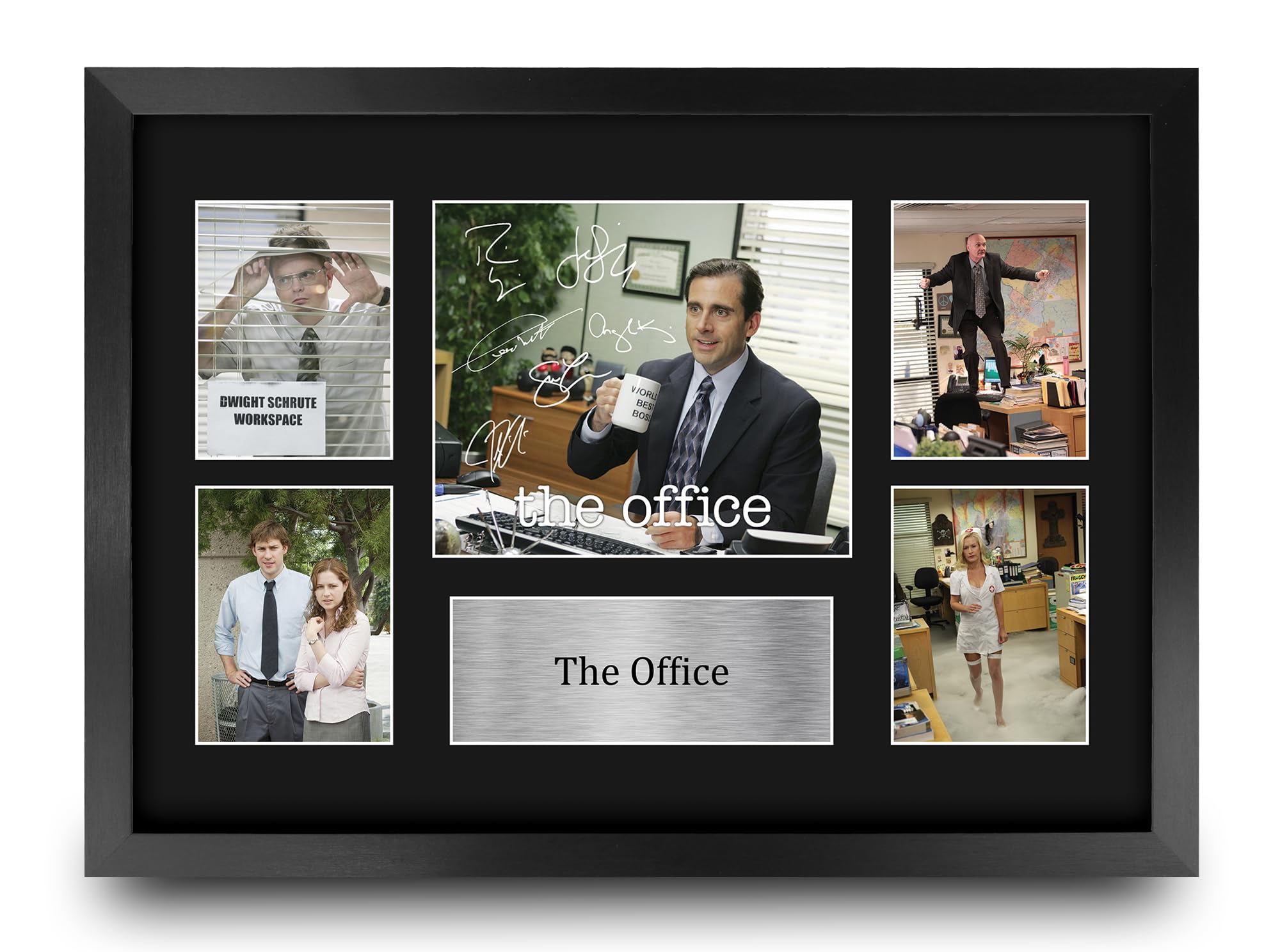 Affichage photo signé The Office US sous cadre A3 le cadeau idéal pour fan de série TV - 8