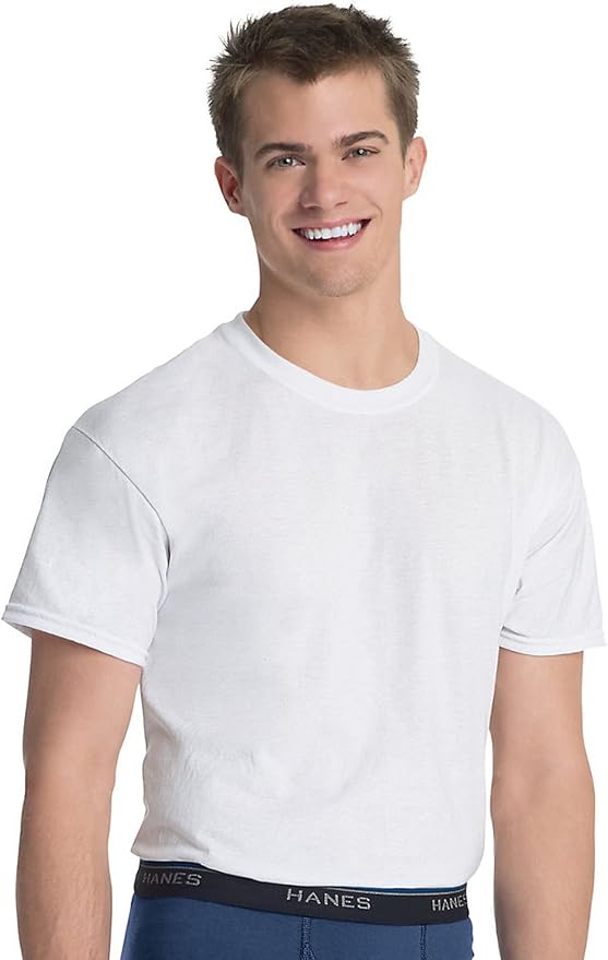 hanes slim fit comfortblend