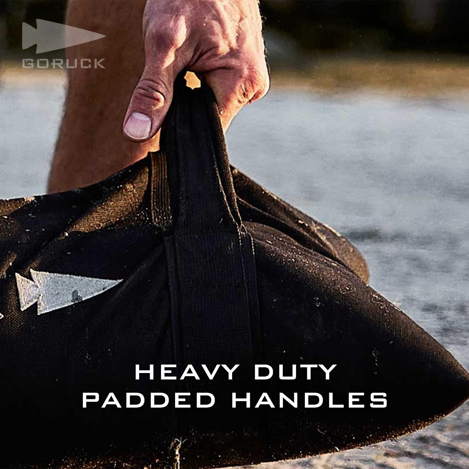 GORUCK Fitness Simple Sandbag - Krafttrainingsgeräte für Körpertraining, Ausdauer, Gewichtheben & Yoga - für Zuhause, Fitnessstudio und Outdoor