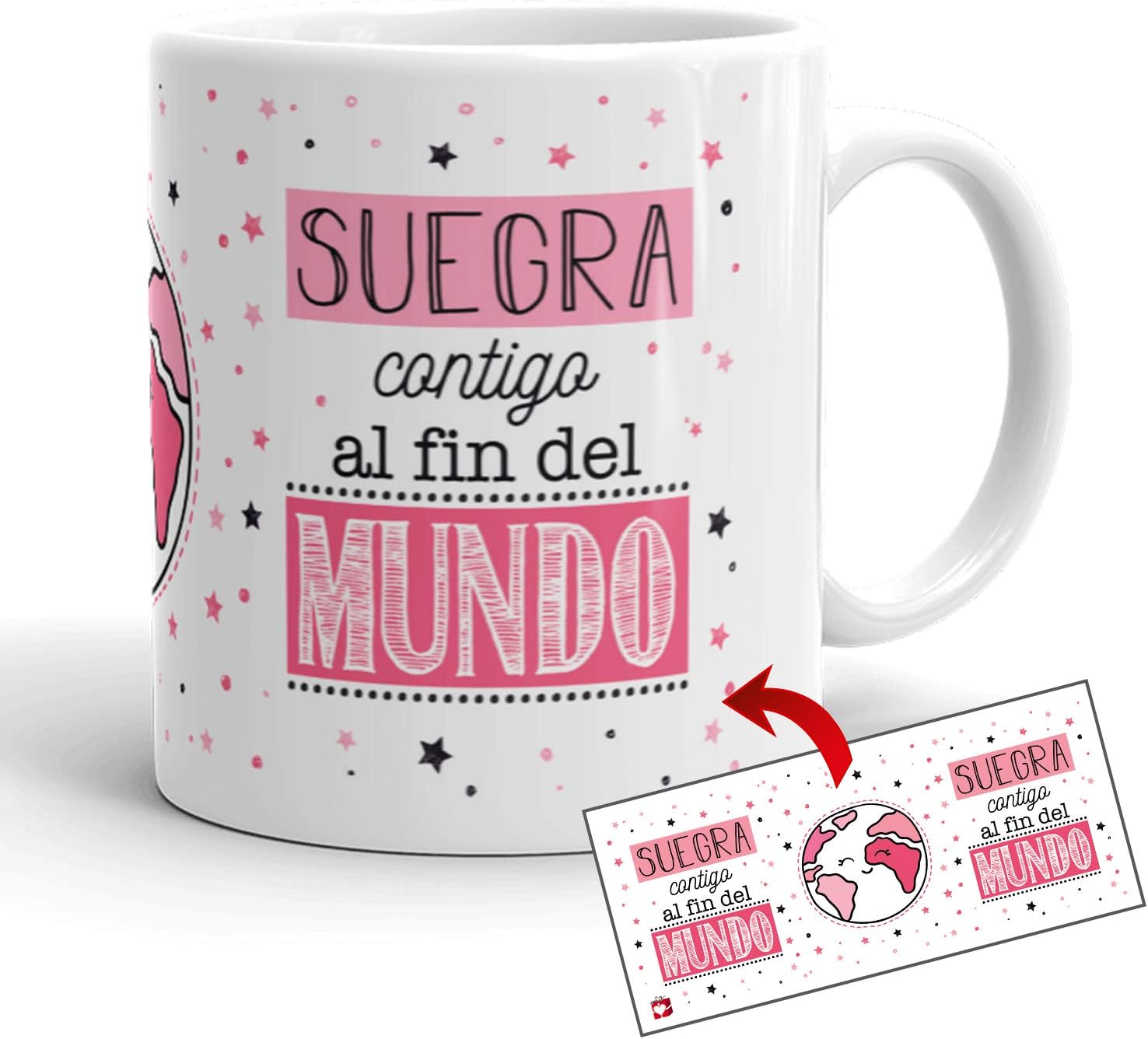 MUGFFINS Tazas Desayuno Originales de Profesiones para Regalar a Trabajadores - Tazas para Enfermeras y Enfermeros Tazas con Frases y Mensajes alegres y Divertidos