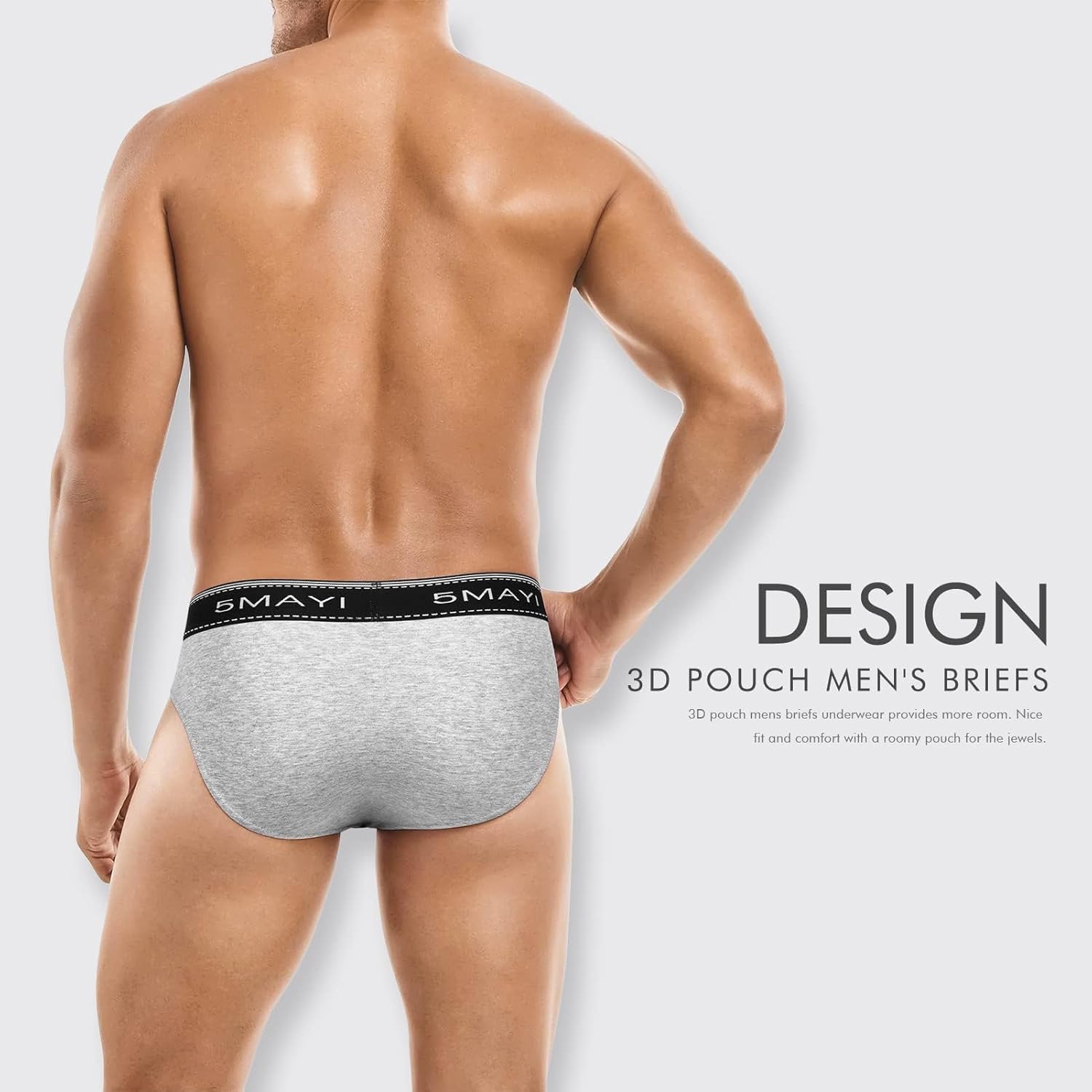 Natural Feelings Mens Briefs Underwear Multipack Cotton Mens Underwear Briefs S M L XL XXL - Image 3