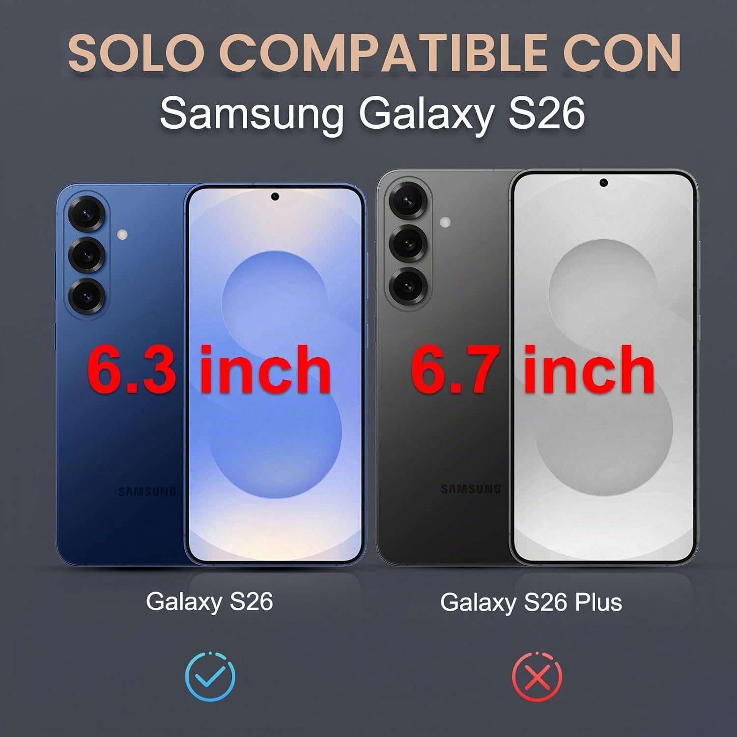 RMOCR Funda resistente para Galaxy S26, foto 2