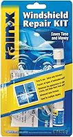 Rain-X 600001 Windshield Repair Kit: DIY Fix for Chips Under 1" & Cracks to 12" with Durable Resin