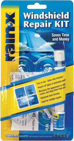 RainX Fix a Windshield Do it Yourself Windshield Repair Kit, for Chips…