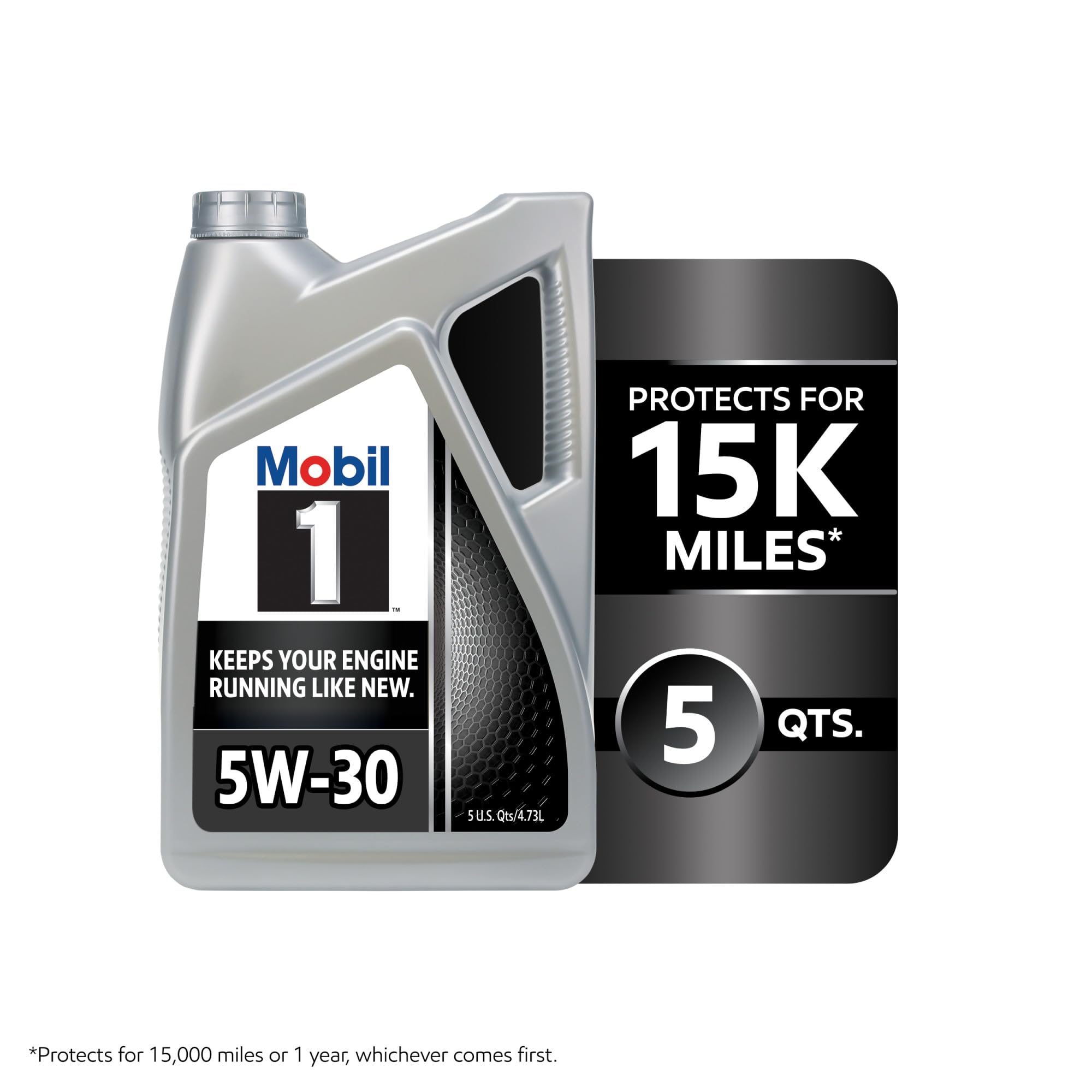 Amazon | MOBIL 1 (モービル1) 5W-30 エンジンオイル 4.73L (5