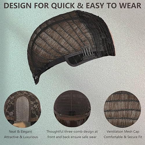 Miniatura 8 de Long Blonde Wavy Wig for Women 26Inch Curly Ombre Blonde Hair Wig Upgraded Synthetic Protein Fiber Wig Natural Looking Hair Replacement Wigs(26''