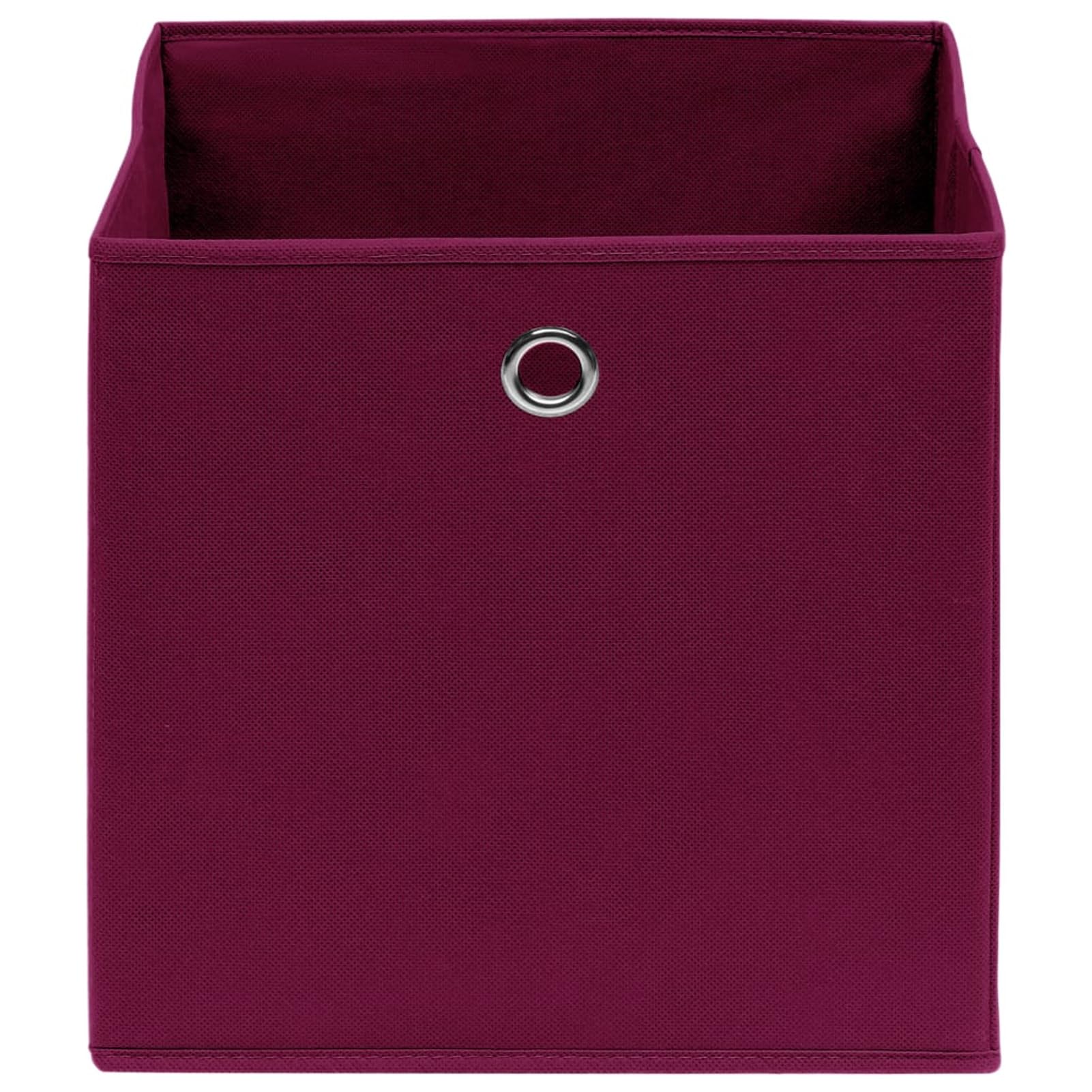 Aufbewahrungsboxen 10 Stk Spielzeugkiste, Aufbewahrungskiste, Kleideraufbewahrung, Kleideraufbewahrung & Organisation, Dunkelrot 32×32×32 cm Stoff