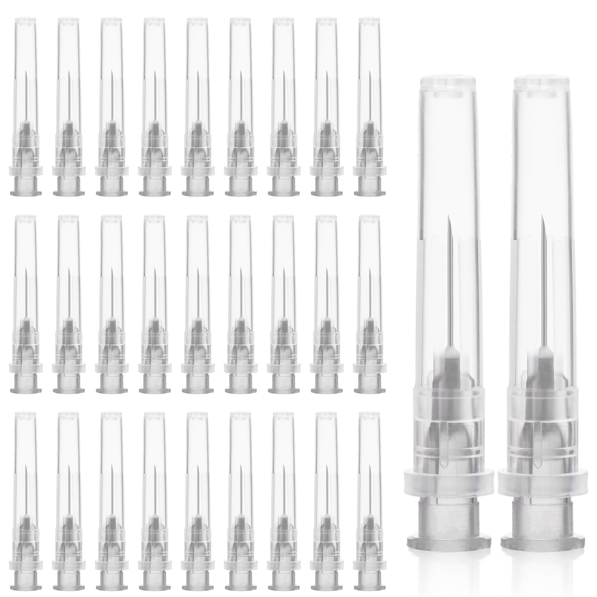 18 Gauge 1 inch Needle with Caps, Disposable Luer Lock for Liquids, Glue, Resin, Industrial and Lab Use, Individually Wrapped, Pack of 100 — Amazon image 8