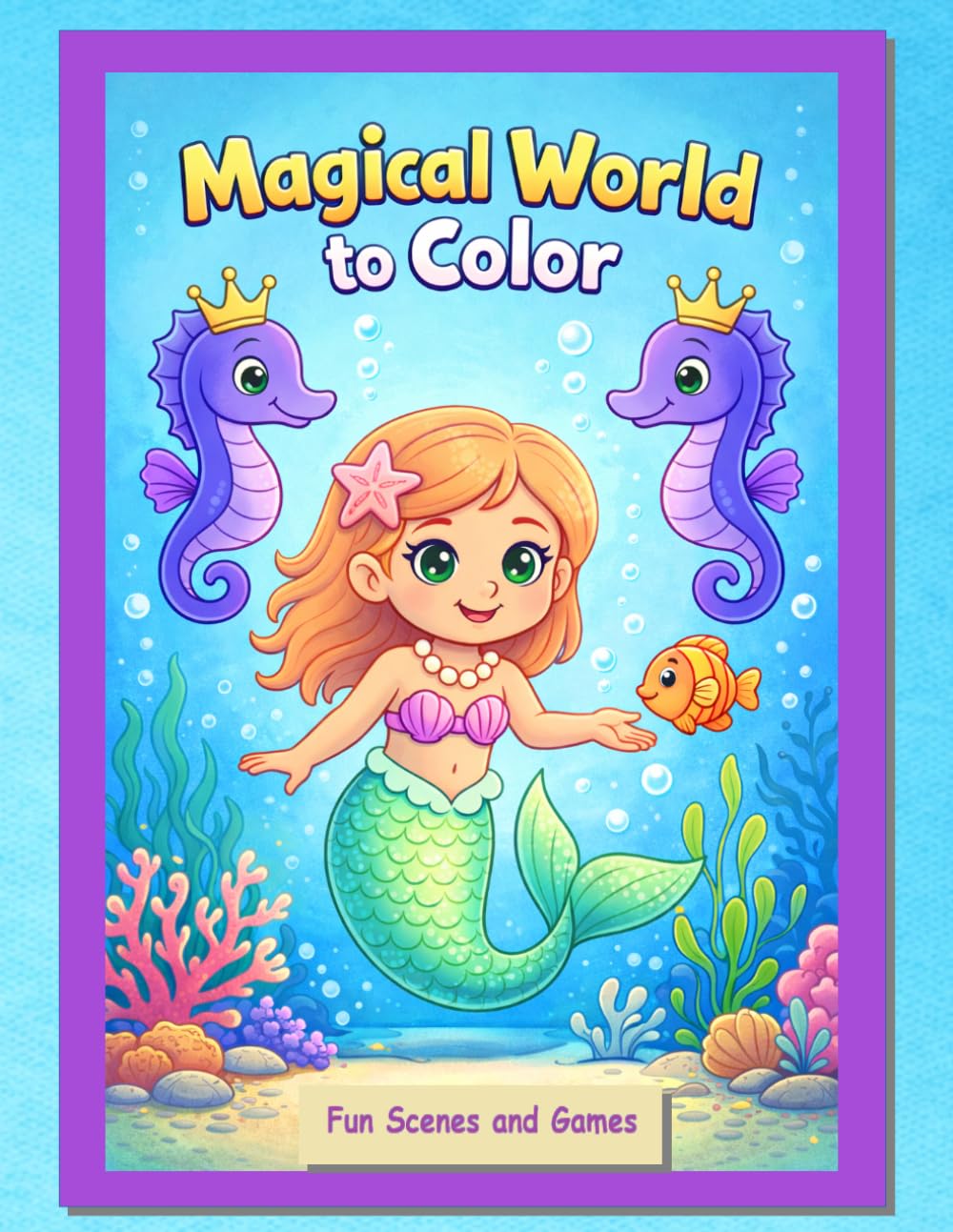 Magical World to Color!: Fun Scenes and Games