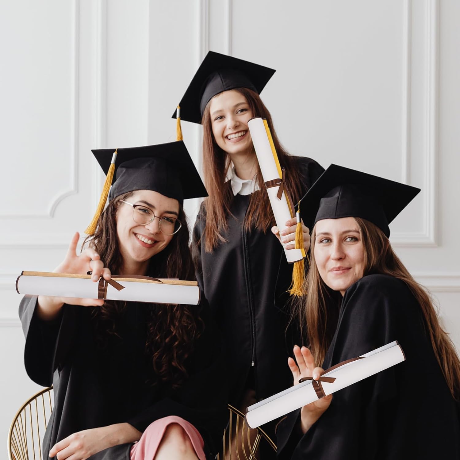 4 PCS Blank Chinese Scroll Paper, Classical Blank Hanging Xuan Paper Scrolls for DIY Art Project Painting Calligraphy Writing, Vintage Style Wall Decor (4 Colors)