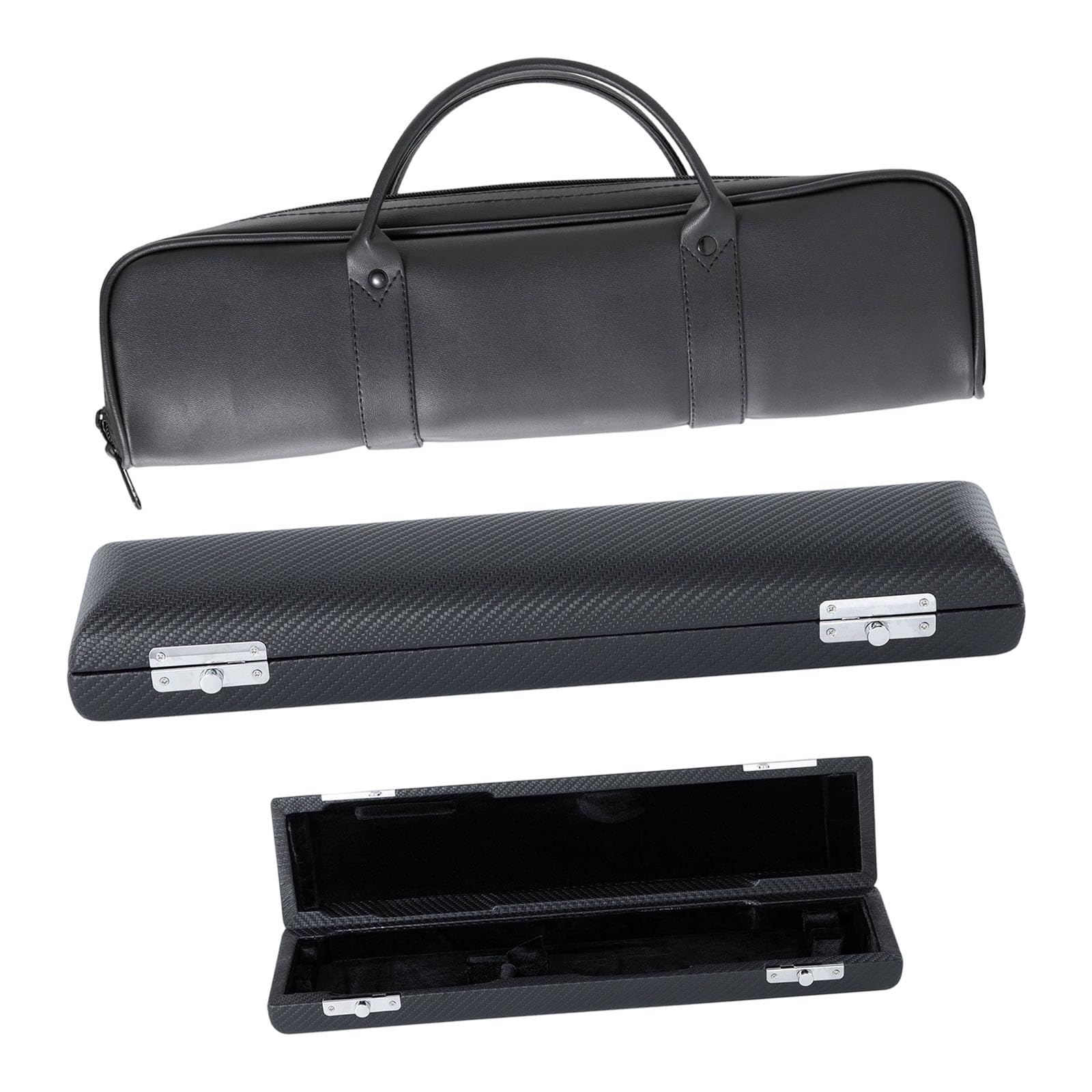 ZYOUQI Protective Scratch Flute Box Cover for Outdoor Use Modern Flute Instrument Case Suitable for Youth Musicians Providing Gentle Padding and Easy Carrying in Various Settings