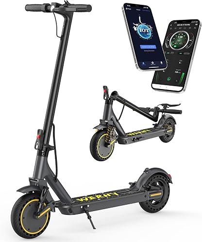 Vista 35 de Electric Scooter, 10"/8.5" Solid Tire, 500W/350W Powerful Motor & 19/22 MPH Top Speed, 28/25/22/16 Miles Long Range, Folding E Scooter with Dual