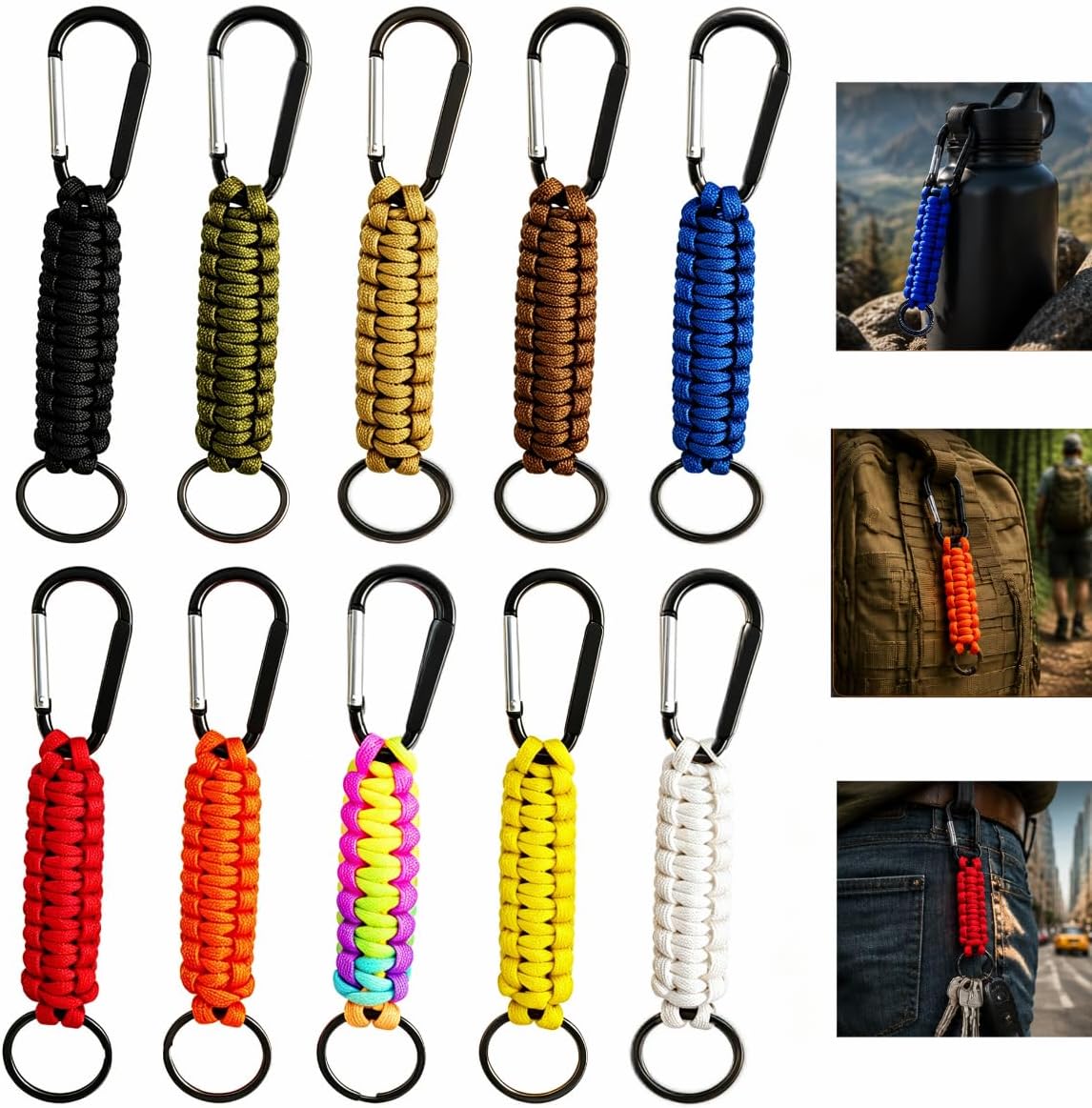 Paracord Keychain Key Lanyard