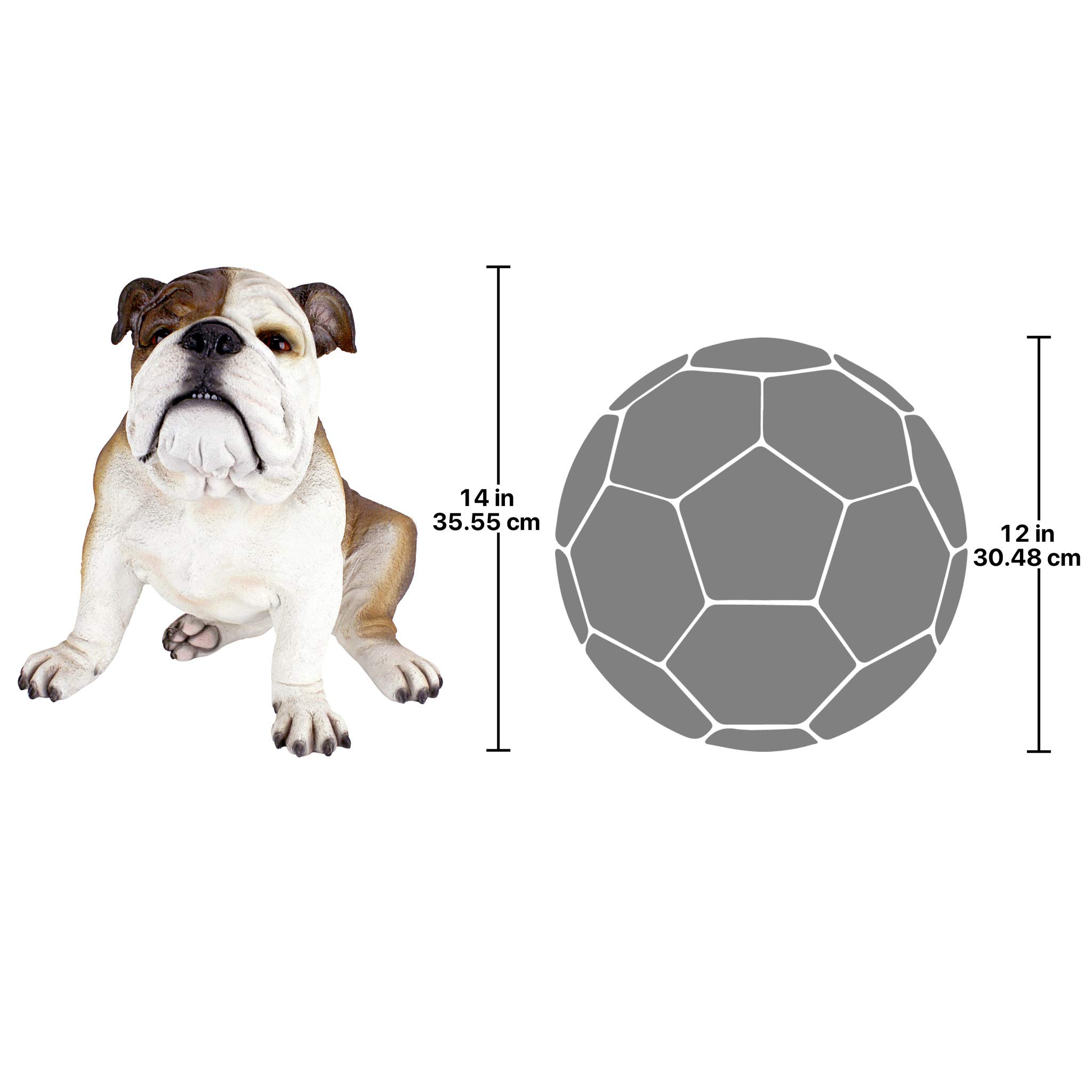 Design Toscano by Blagdon DB383052 - Figura Decorativa (Resina), diseño de Bulldog