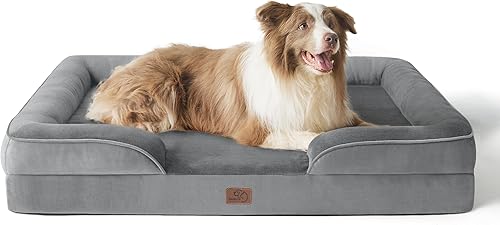Miniatura 131 de Bedsure - Cama para gatos de interior, sofá cama lavable para perros muy pequeños, espuma de soporte con funda extraíble y lavable, forro Gris