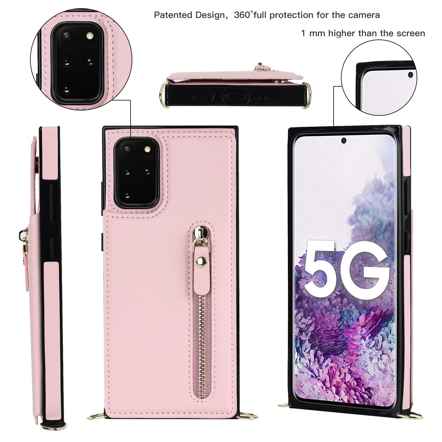 Amazon.co.jp: Galaxy S20 plus ケース ショルダー ストラップ 背面 