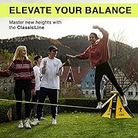 Vista 5 de GIBBON SlackFrame - Slackline A-Frame to Slackline Without Trees - Slack Line Accessory Adjustable Frame