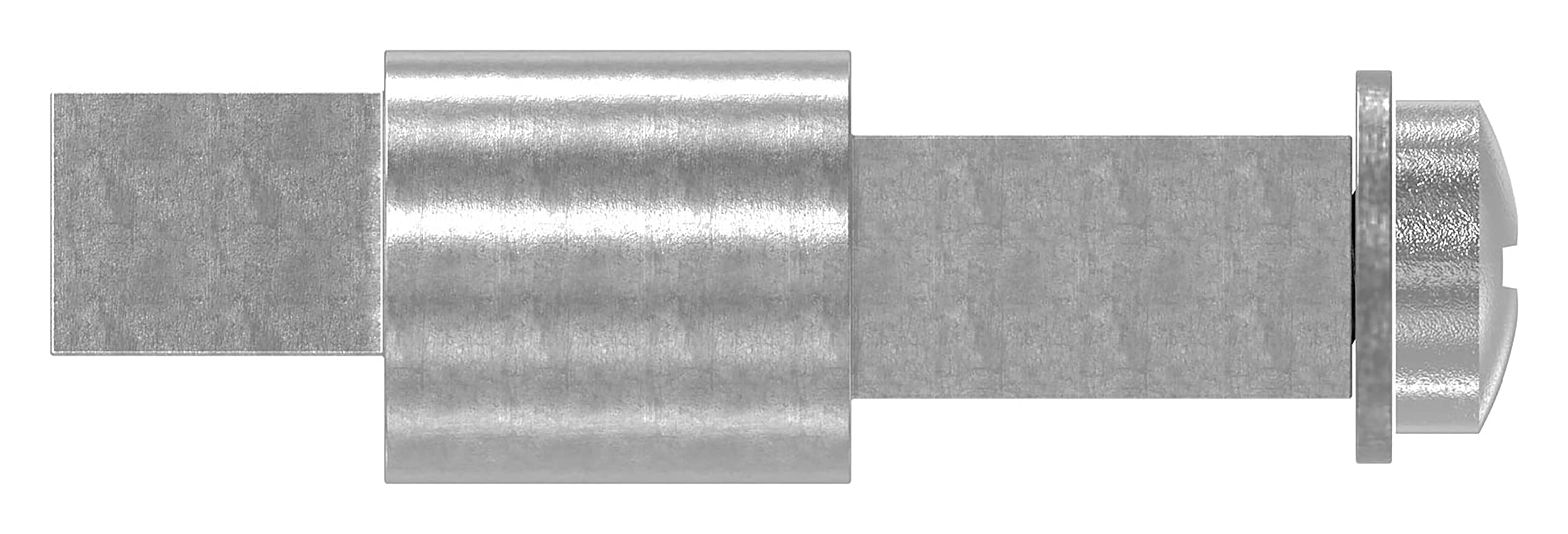 STEINBACHER© | Pasador especial con triángulo de 8mm, con tornillo de fijación M5, acero inoxidable V2A