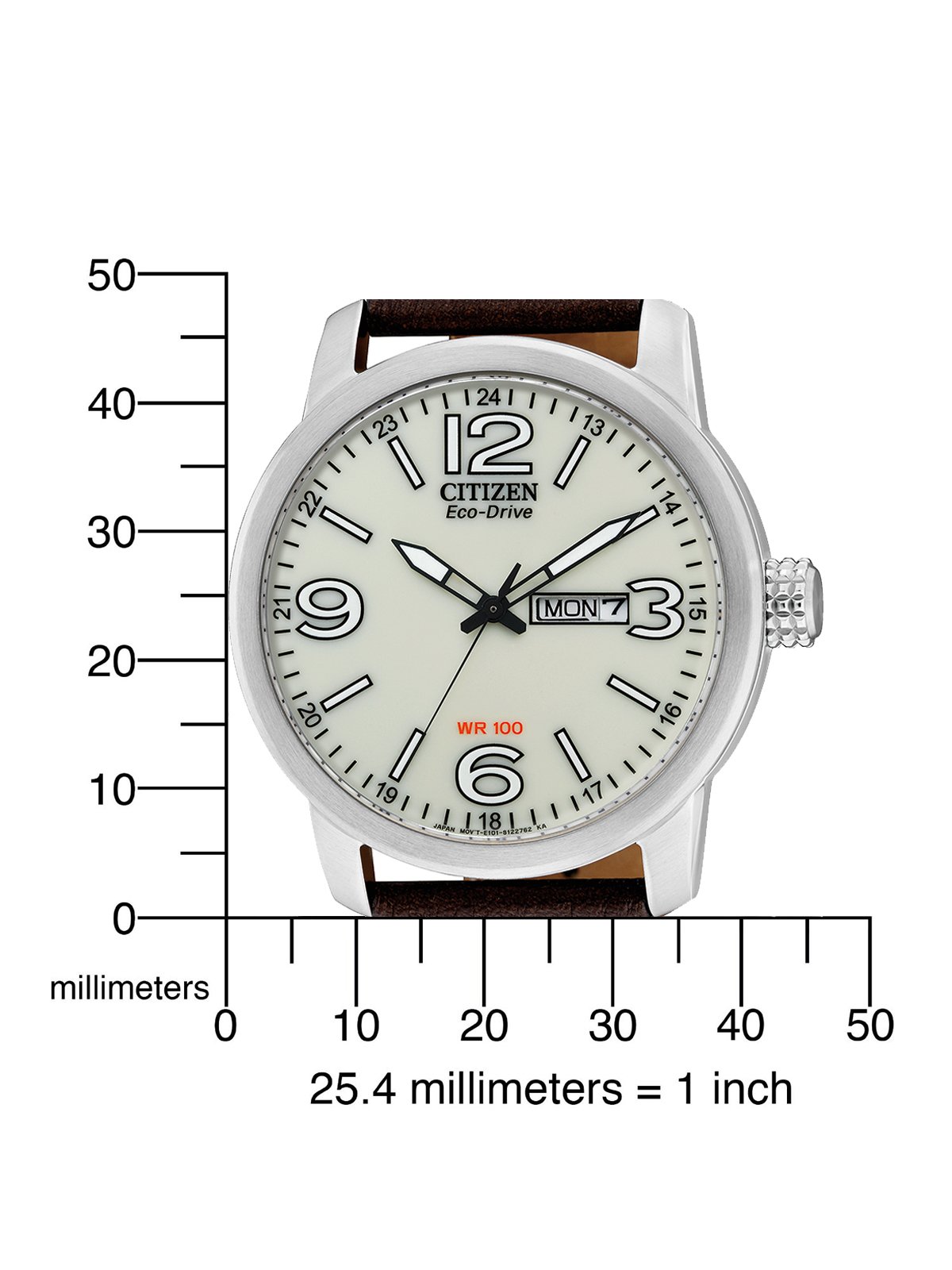 Citizen Mens Quartz Watch Bm8470 03ae Bm8470 03ae With Leather