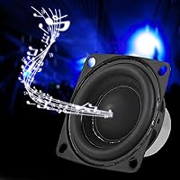 Vista 6 de Altavoz de audio de 10 W de 2 pulgadas, controlador de altavoz de rango completo de 4 ohmios, altavoz Bluetooth de graves de 53 mm para reparación