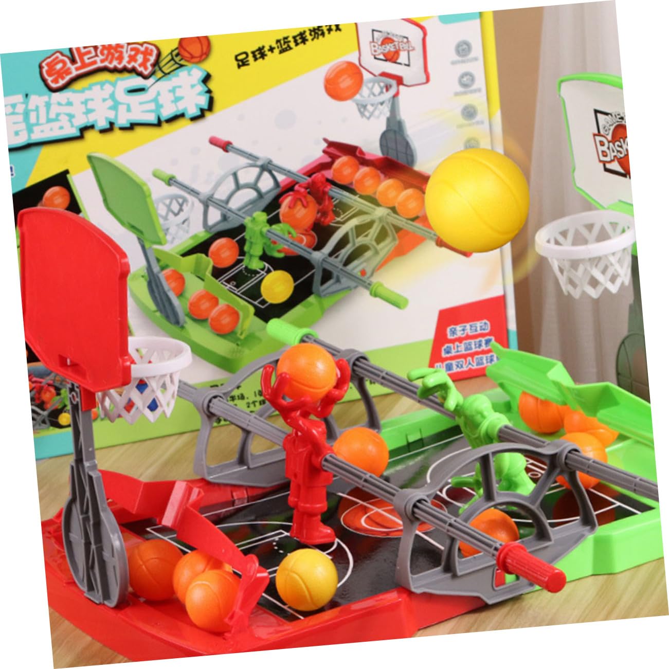 Juego de Baloncesto Interactivo de Escritorio para Niños y Padres