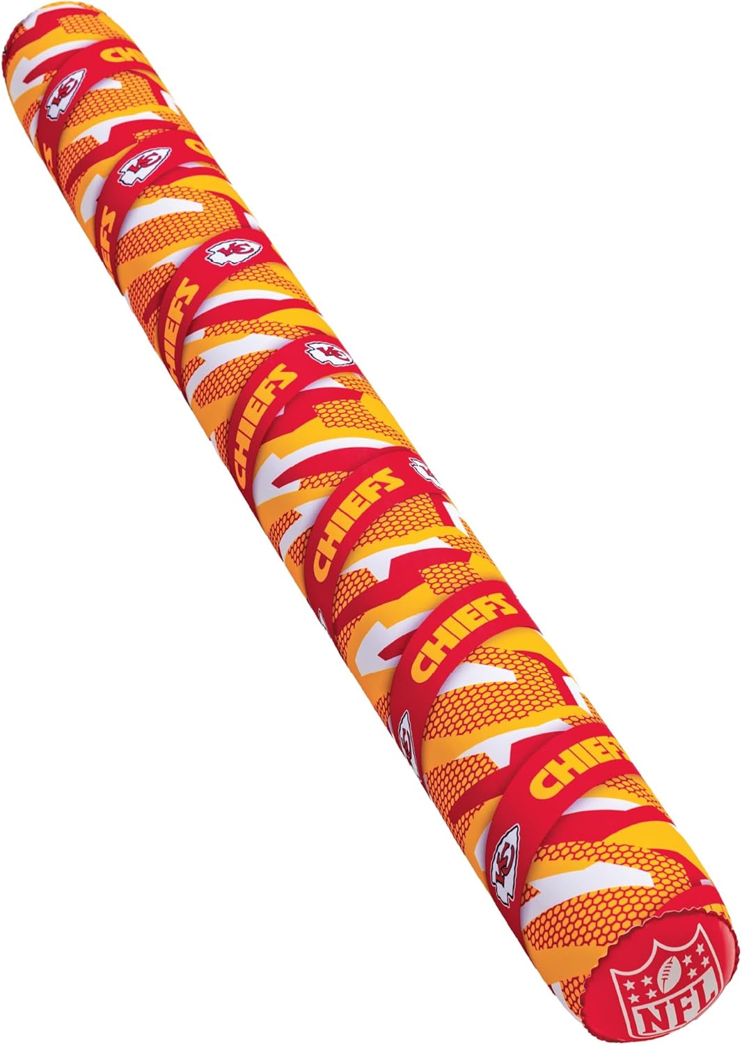 BigMouth NFL 48” Inflatable Pool Noodle Officially Licensed NFL Fan Gear Soft Top Large Jumbo Float for Adults and Teens