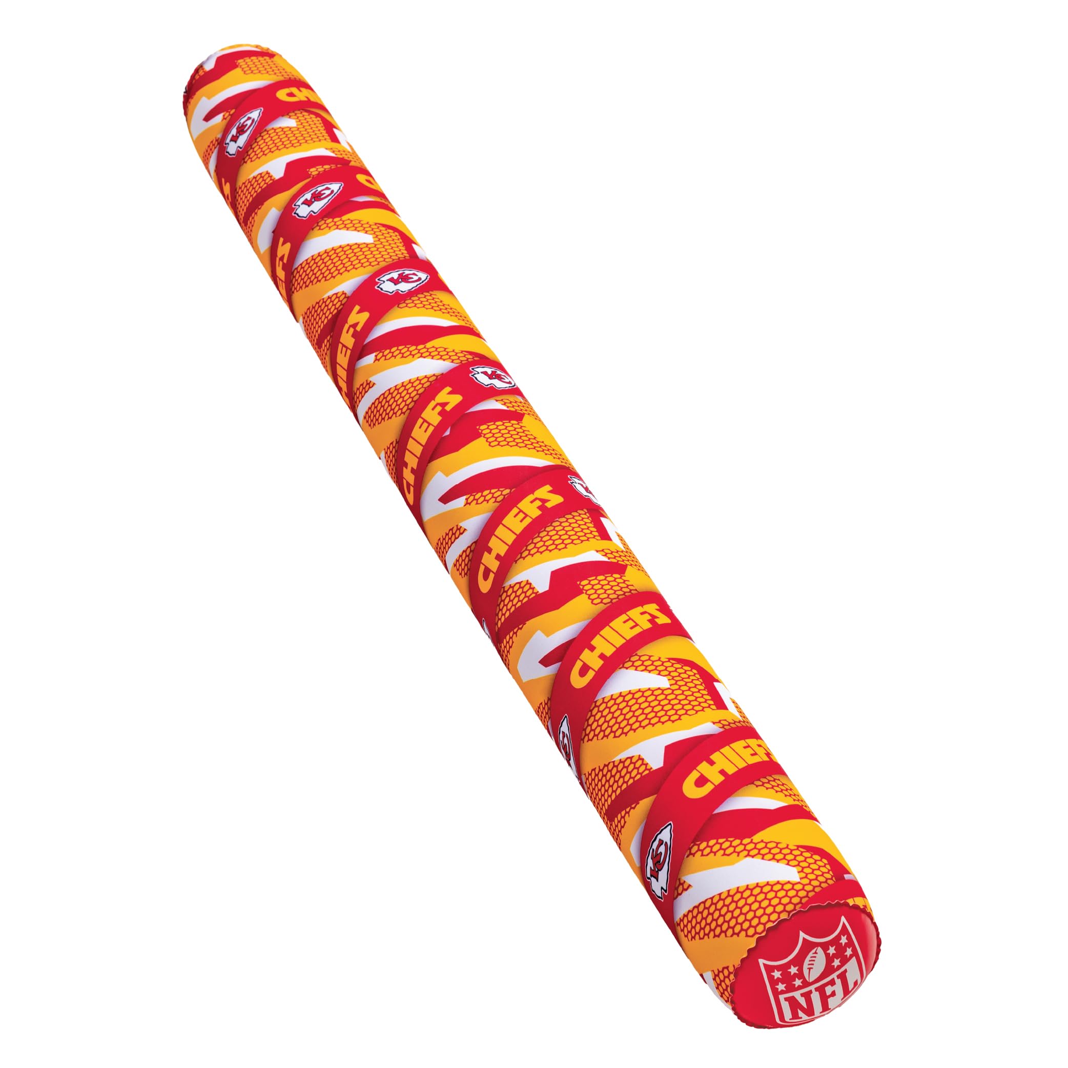 BigMouth NFL 48” Inflatable Pool Noodle Officially Licensed NFL Fan Gear Soft Top Large Jumbo Float for Adults and Teens