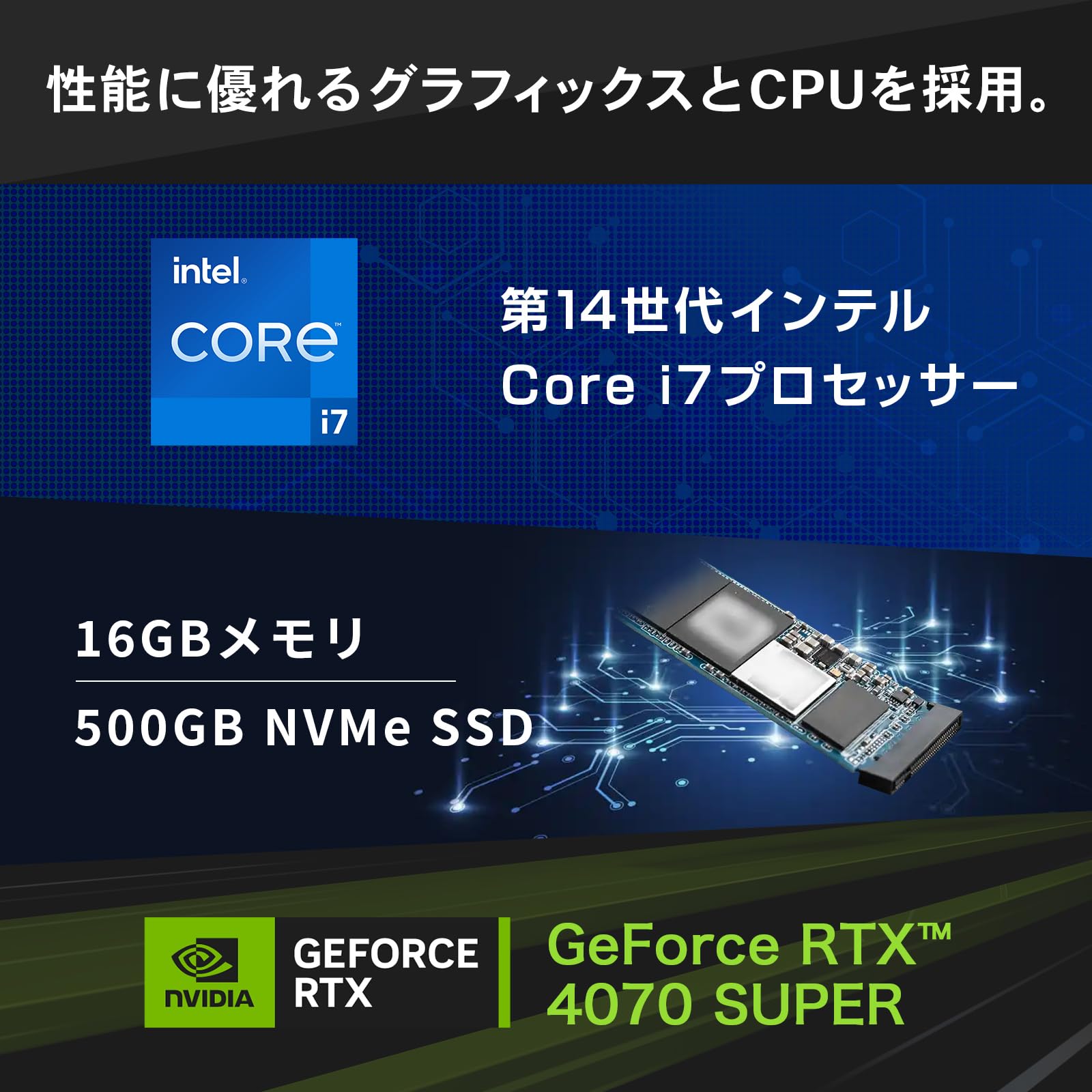 Amazon.co.jp: ガレリア ゲーミングPC GALLERIA RM7C-R47S 