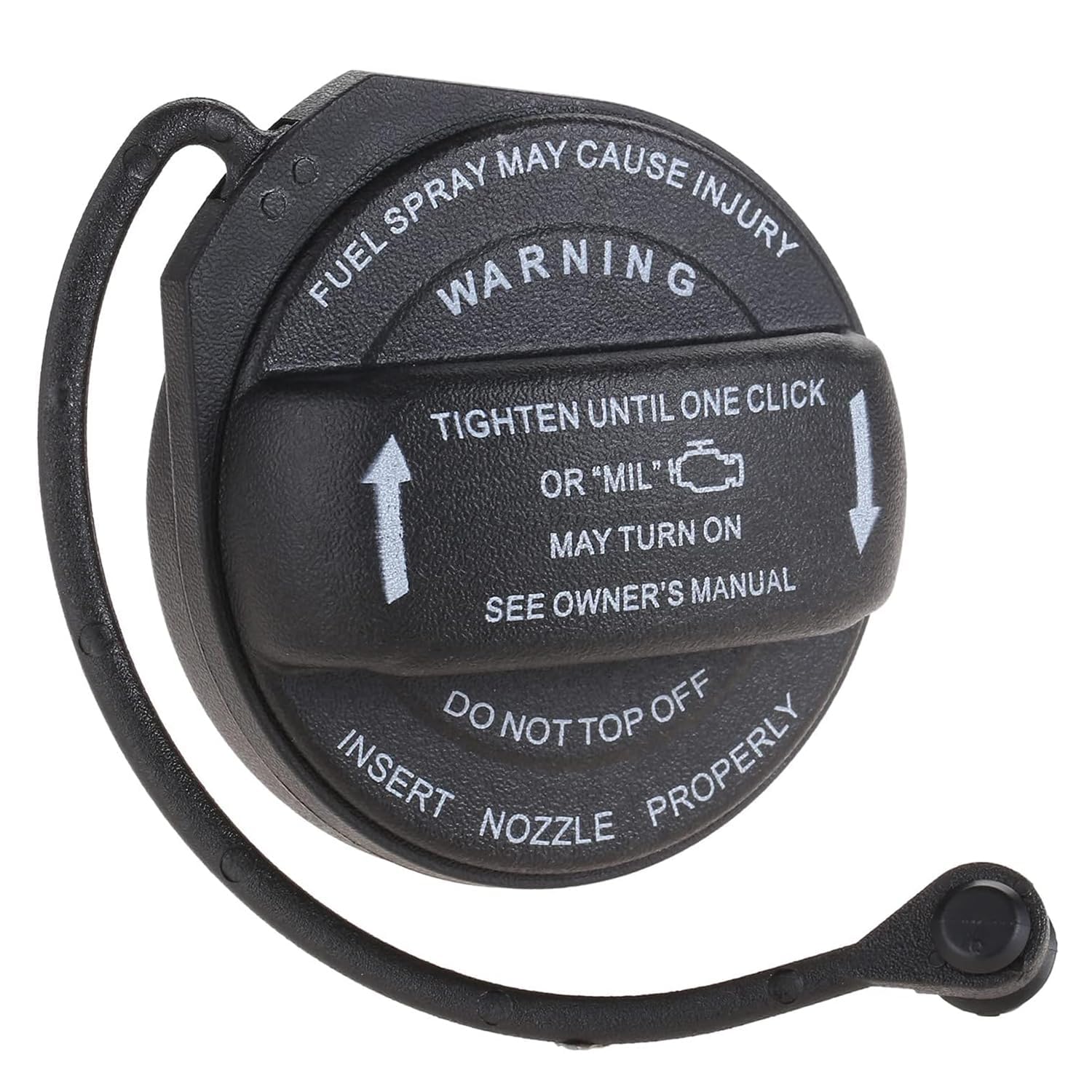 Joyzzz Gas Cap Cover for A4 2011-2016, A5, A6, A8, Q5 2008-2016 - Fuel Tank Cap Lock - Car Accessory