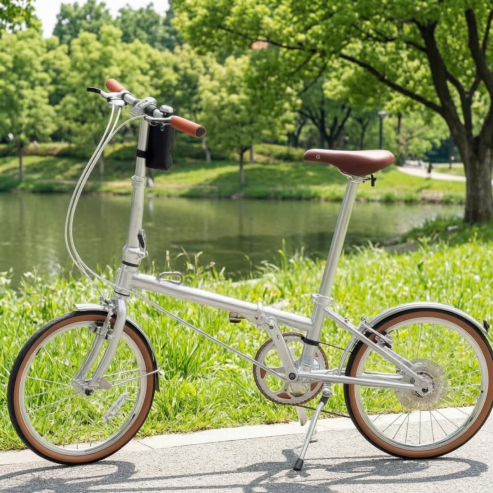 MERIGLARE Fahrrad Schutzblech Set Schutzbleche Kotflügel Schmutzfänger aus Poliertem Edelstahl mit Reflektierender Oberfläche Und Stabilen Streben für, Ohne Schmutzfänger