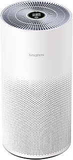 smartmi Purificadores de aire HEPA para el hogar, habitación grande, funciona con el filtro HEPA verdadero Alexa, H13, elimina el olor, humo de mascotas, polen TVOC PM2.5, limpiador de aire silencioso