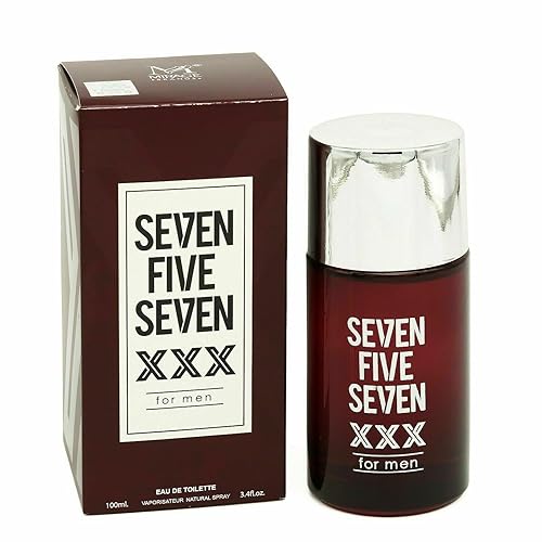 Mirage Brands Seven Five XXX - Eau De Toilette - Perfume en aerosol, fragancia para hombres, botella de 3.4 onzas, 1 onza líquida (paquete de 1)