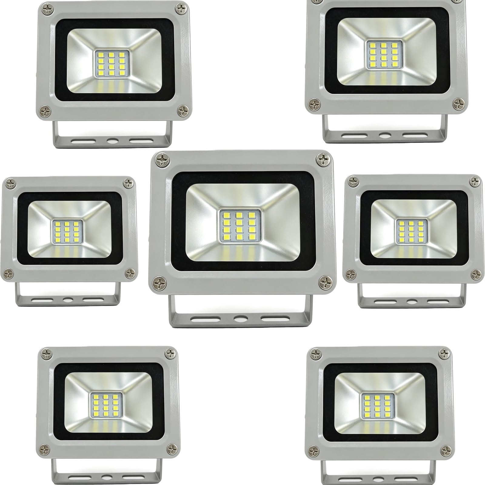 TQQEPOOL Lampa LED Floodlight Zimne Światło, Oświetlenie Ogród IP65