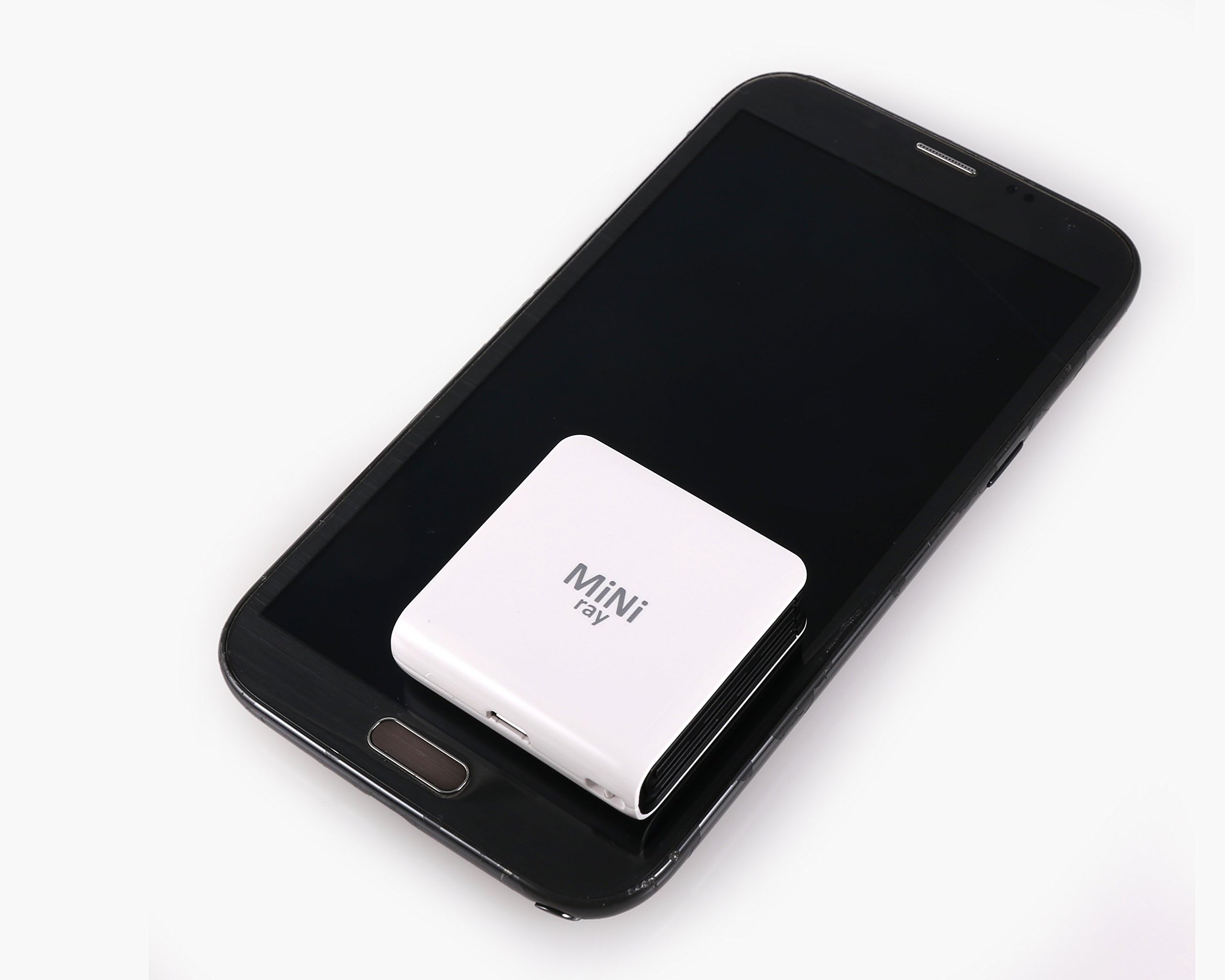 Mini Ray Pocket Smallest Mobile Projector - White