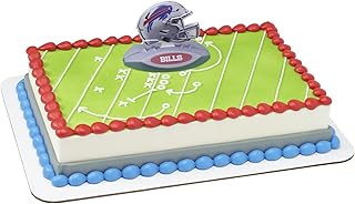 NFL Buffalo Bills Football Helmet Cake Topper | Party Decoration