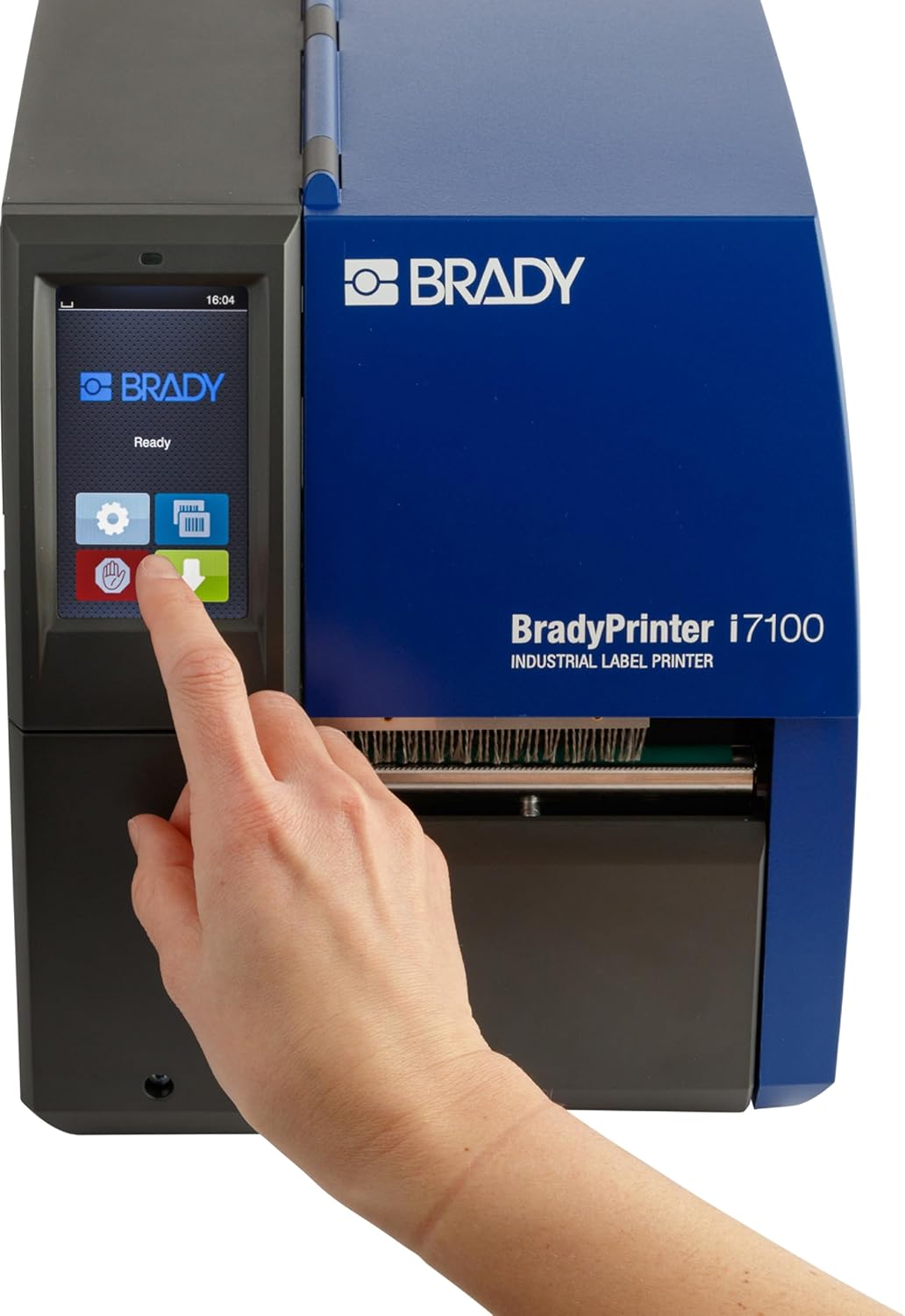 Brady i7100 600dpi Industrial Label Printer - Heavy-Duty Sign and Label Maker - 149056