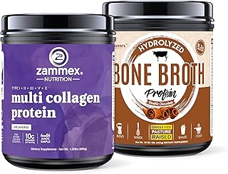 Zammex Multi Collagen Peptides+Chocolate Bone Broth