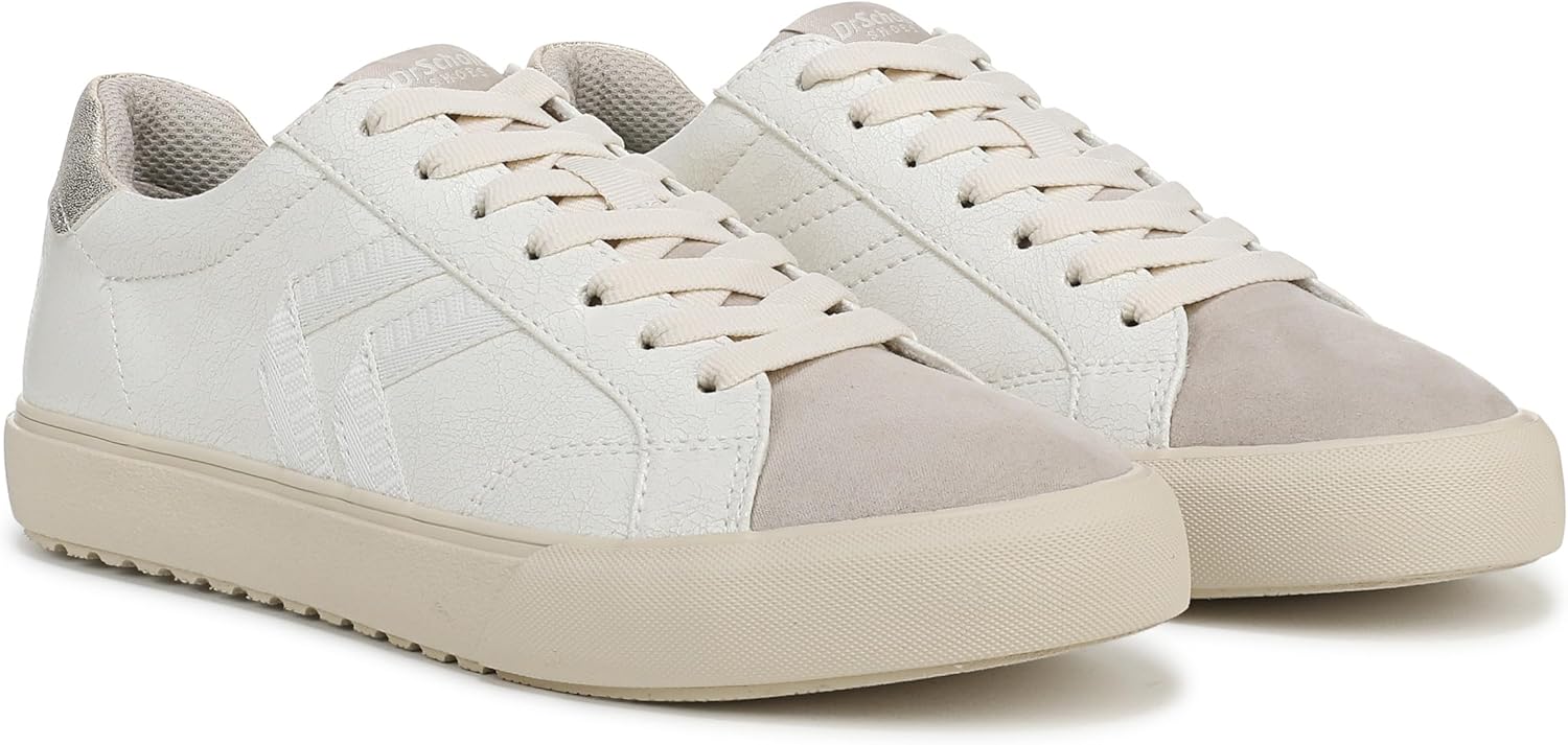 Dr. Scholl's Women's Offline Sneaker Off White Smooth 8 M - Image 7