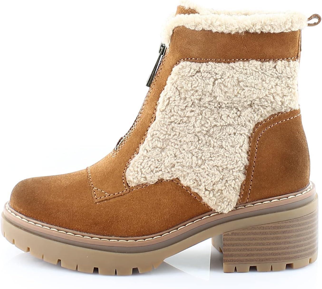 Naturalizer Womens Jett Ankle Boot Tawny Brown 10 M