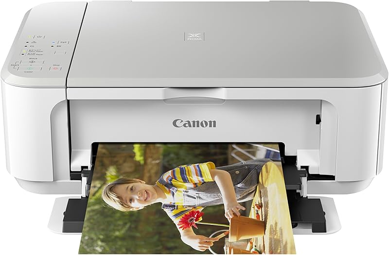 Canon PIXMA MG3620 Impresora fotográfica inalámbrica de inyección de tinta blanca, hasta 4800 x 1200 d